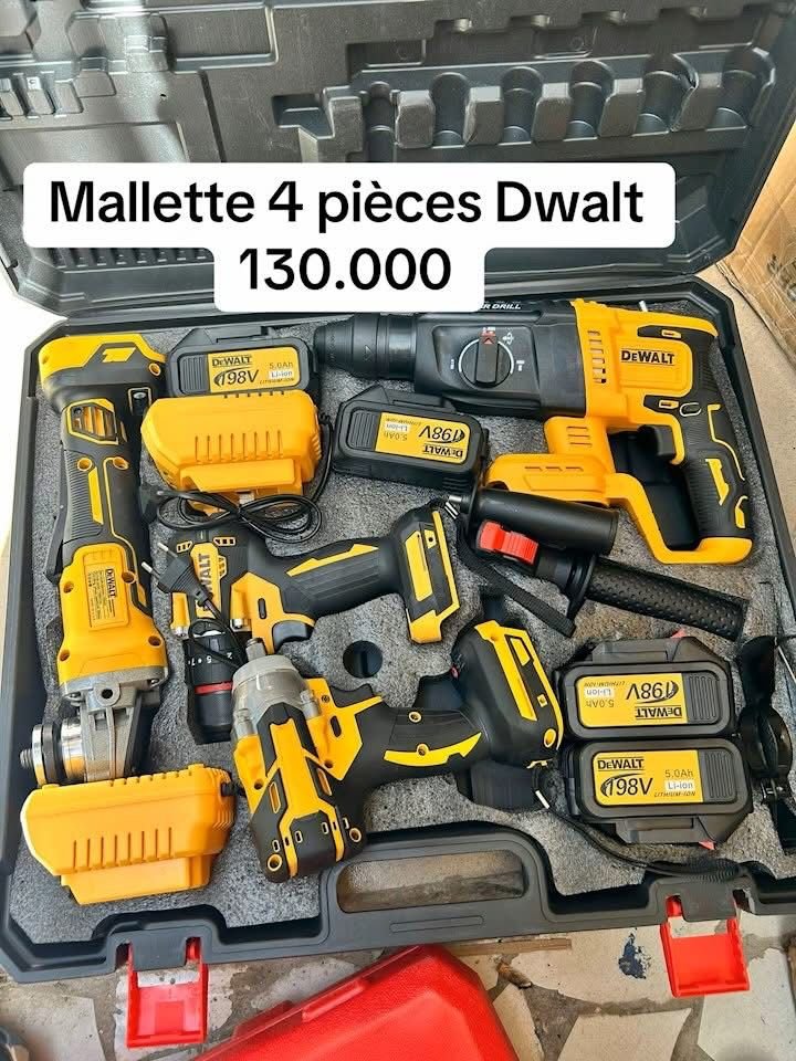 MALLETE 4 PIECES